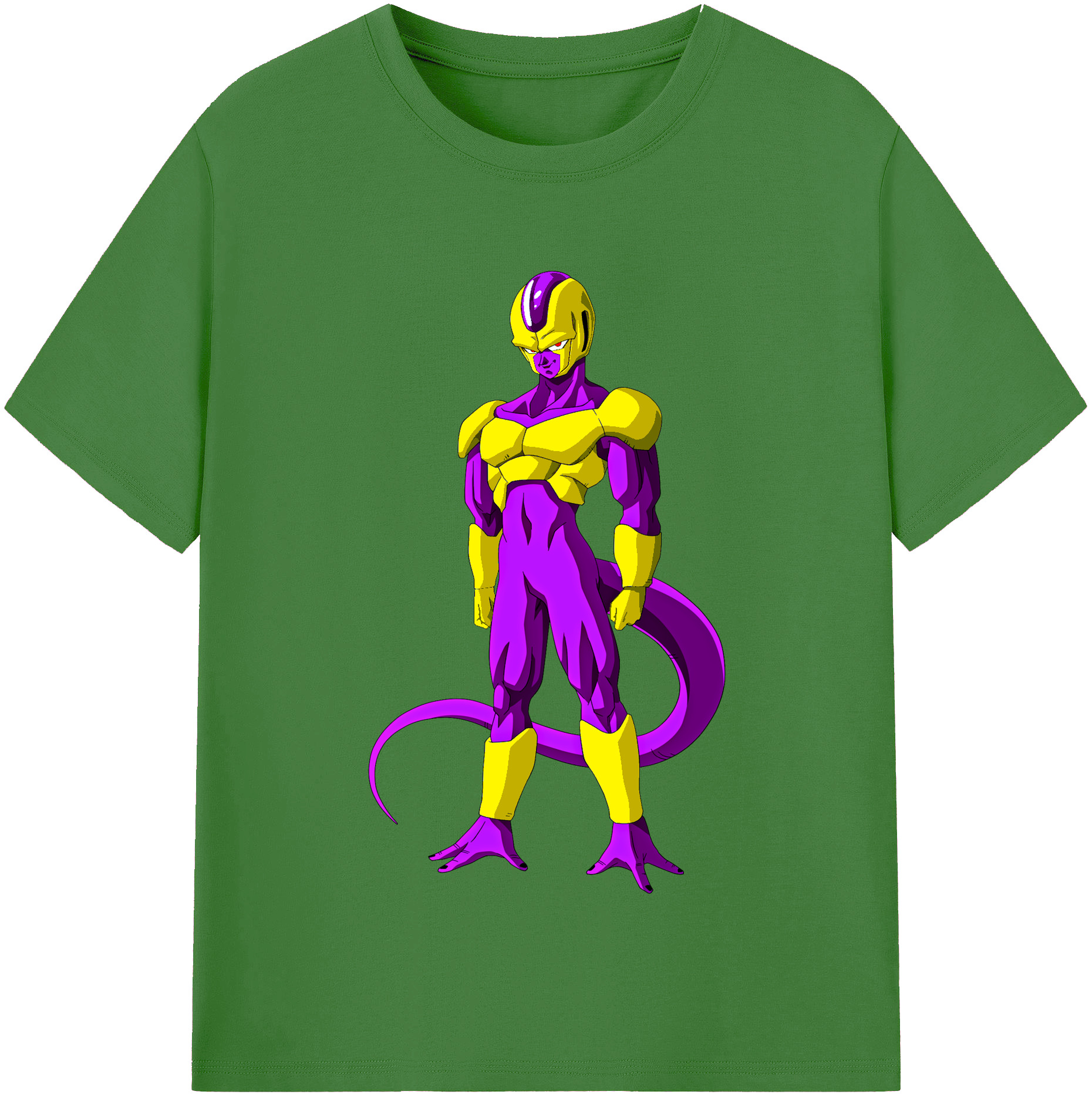 （画像用） ドラゴンボール フリーザ DRAGON BALL Frieza レディースカジュアルプリントTシャツ（綿100％）